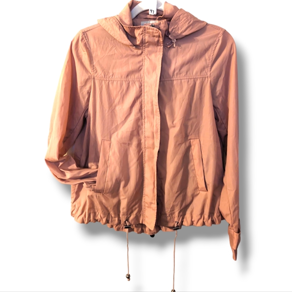 22. Zara Basic Pink Wind Breaker - image 7